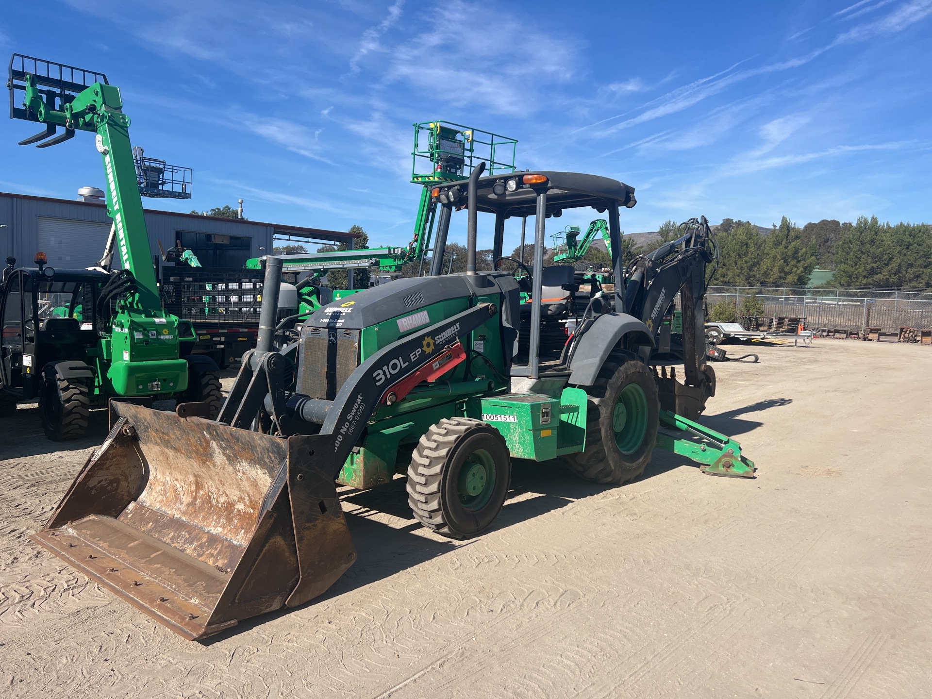 2018 John Deere 310L EP 4x4 Backhoe Loader