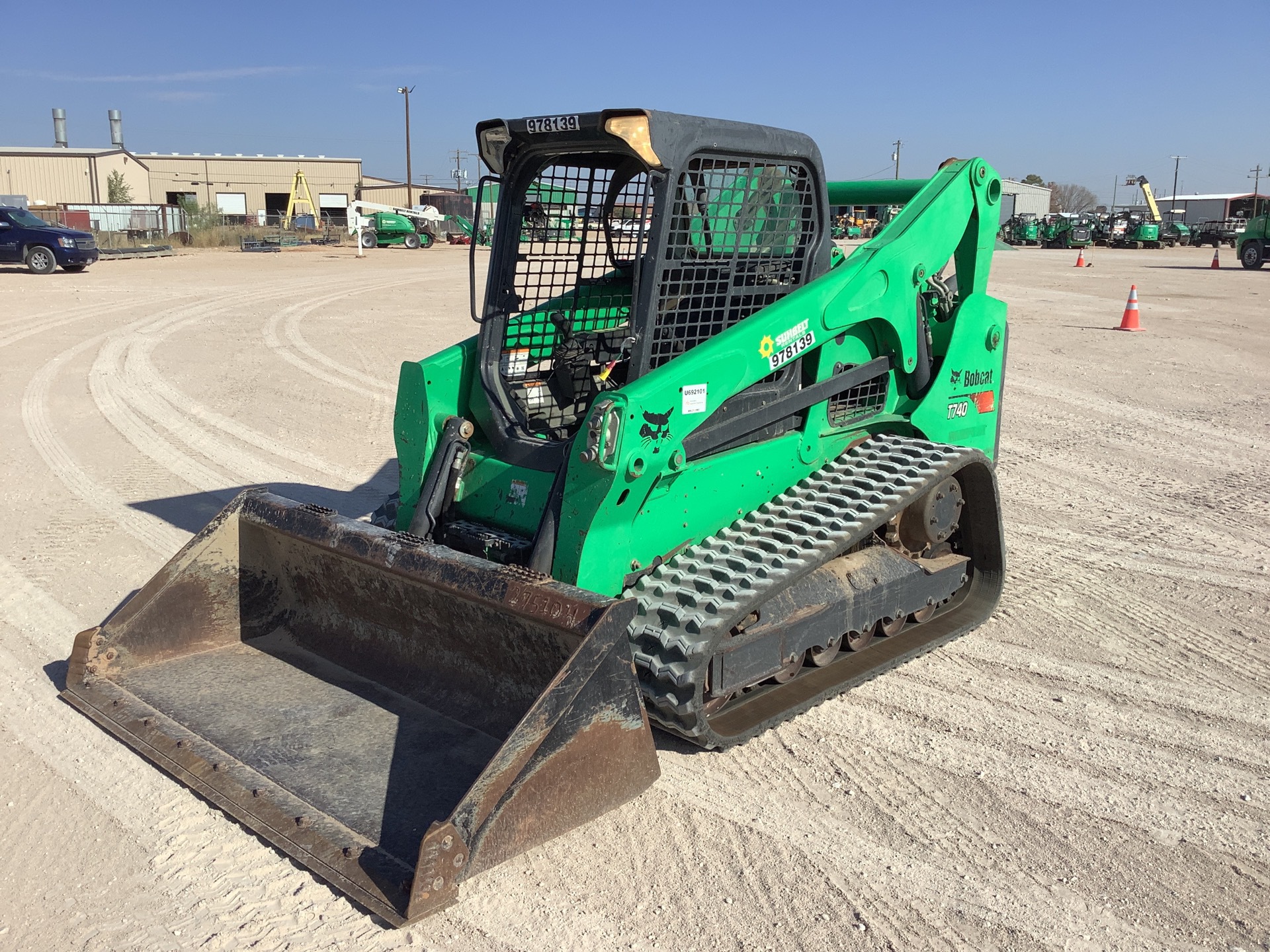 2017 Bobcat T740 Compact Track Loader