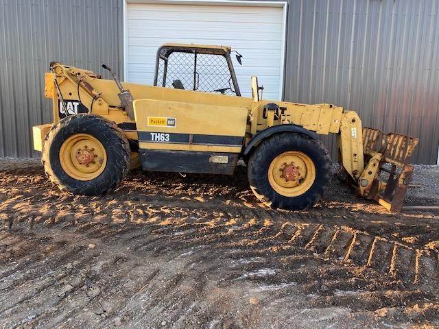 1995 Caterpillar TH63 Telehandler - 6000lb Capacity, 41ft Lift Height
